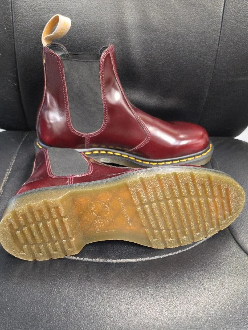 Timberland polished burgundy